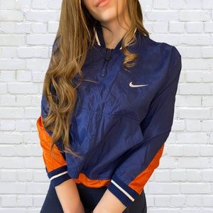 Vintage 90's Nike Windbreaker Pullover Zip